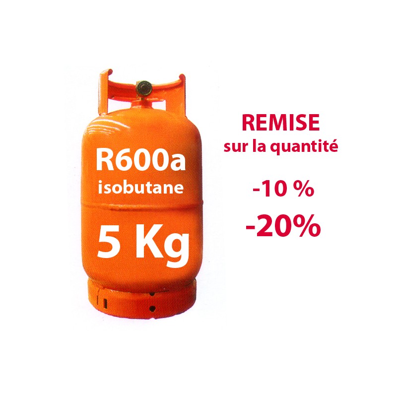 Bouteille 6 kg gaz r134a nelle.norme r180 - NPM Lille